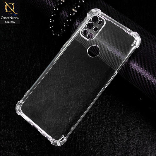 OnePlus Nord N10 5G Cover - Soft 4D Design Shockproof Silicone Transparent Clear Camera Protection Case