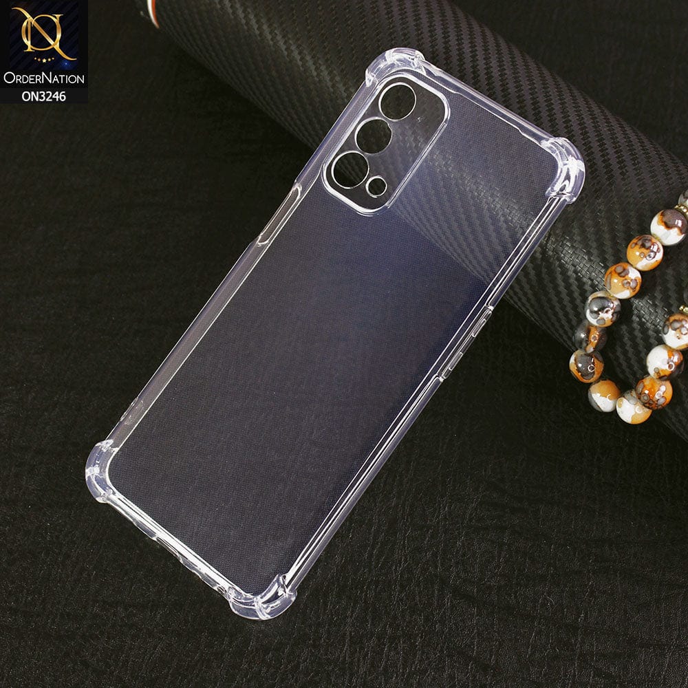OnePlus Nord N200 5G Cover - Transparent - Soft 4D Design Shockproof Silicone Transparent Clear Camera Protection Case