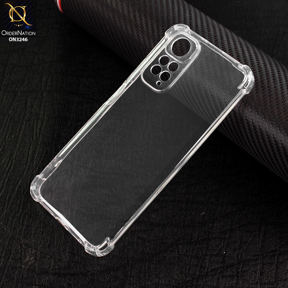 Xiaomi Redmi Note 11 Pro Cover - Soft 4D Design Shockproof Silicone Transparent Clear Camera Protection Case