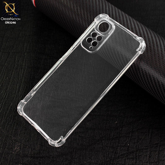 Xiaomi Redmi Note 11E Pro Cover - Transparent - Soft 4D Design Shockproof Silicone Transparent Clear Camera Protection Case