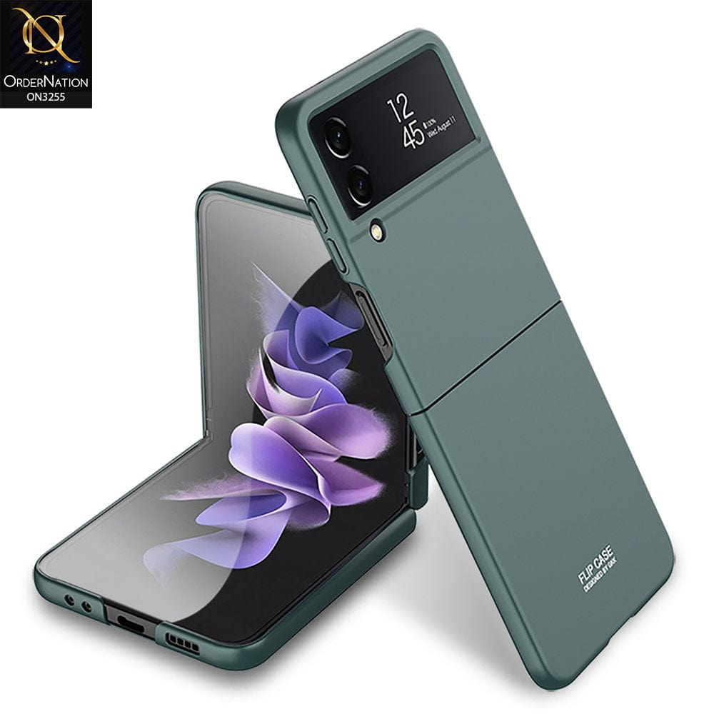 Samsung Galaxy Z Flip 4 5G Cover - Green - GKK Ultra Slim PC Hard Shell Case