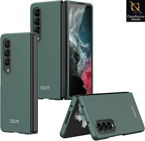 Samsung Galaxy Z Fold 4 5G Cover - Green - GKK Ultra Thin Anti-Fall Protection Hard Shell Case