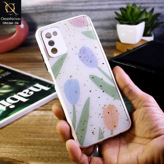 Vivo V20 Cover - Design 6 - Spring Series Foil Glitter Camera Protection Soft Case