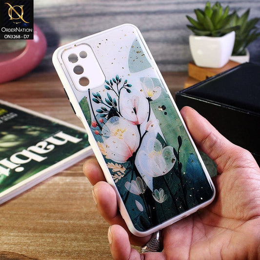 Vivo V20 Cover - Design 7 - Spring Series Foil Glitter Camera Protection Soft Case