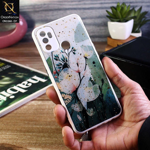 Oppo A53s Cover - Design 7 - Spring Series Foil Glitter Camera Protection Soft Case