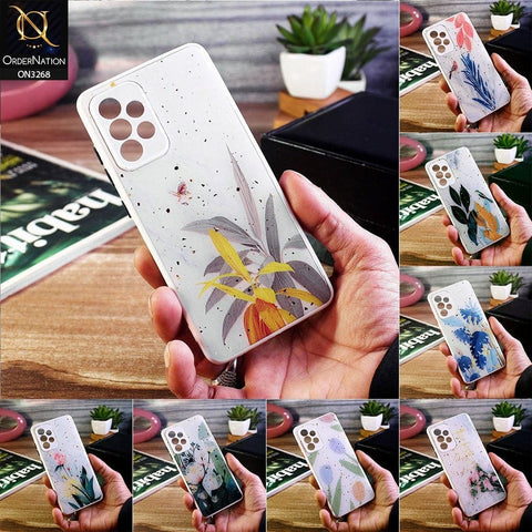 Samsung Galaxy A52 Cover - Design 6 - Spring Series Foil Glitter Camera Protection Soft Case