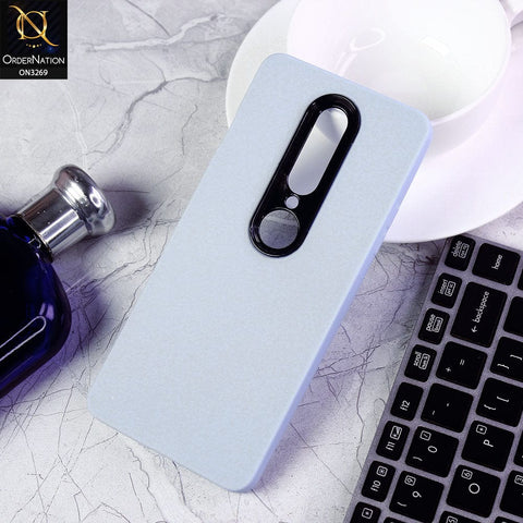 OnePlus 8 4G Cover - Sky Blue Design 3 -New Soft Protective Silicone Case with Logo Hole