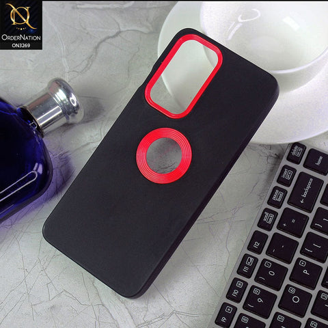 OnePlus 9 Cover - Black Design1 -New Soft Protective Silicone Case with Logo Hole