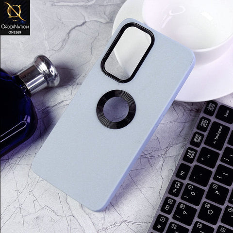 OnePlus 9 Cover - Sky Blue Design 3 -New Soft Protective Silicone Case with Logo Hole