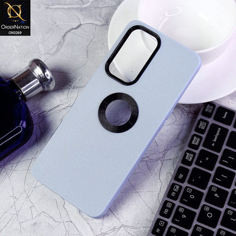 OnePlus 9 Pro Cover - Sky Blue Design 3 -New Soft Protective Silicone Case with Logo Hole