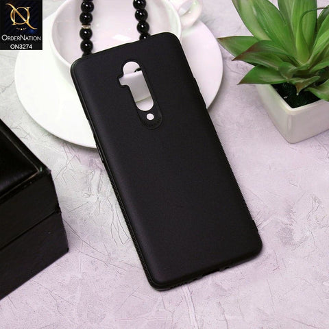 OnePlus 7T Pro 5G McLaren Cover - Black - New Style Soft Silicone Case