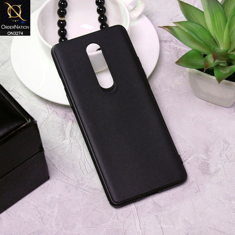 OnePlus 8 4G Cover - Black - New Style Soft Silicone Case