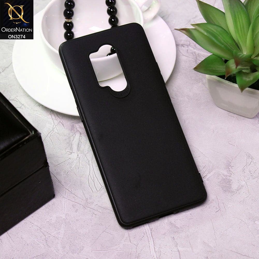OnePlus 8 Pro Cover - Black - New Style Soft Silicone Case