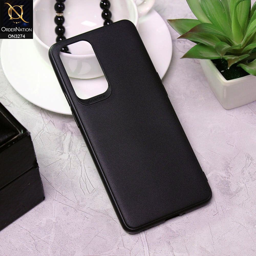 OnePlus 9 Pro Cover - Black - New Style Soft Silicone Case