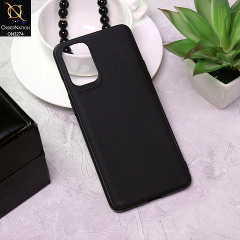 OnePlus 9R Cover - Black - New Style Soft Silicone Case