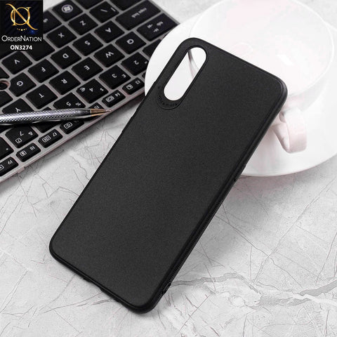 Vivo S1 Cover - Black - New Style Soft Silicone Case