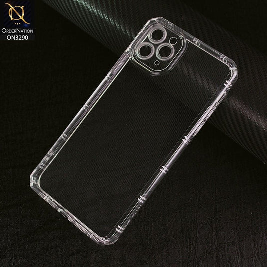 iPhone 11 Pro Cover - Four Sided Airbag With Camera Protection Clear Transparent Soft Case