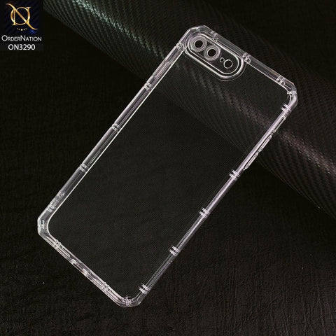 iPhone 8 Plus / 7 Plus Cover -  Four Sided Airbag With Camera Protection Clear Transparent Soft Case