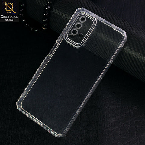Xiaomi Redmi 9T Cover -  Four Sided Airbag With Camera Protection Clear Transparent Soft Case