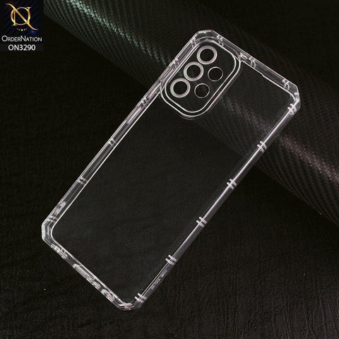 Samsung Galaxy A52 Cover -  Four Sided Airbag With Camera Protection Clear Transparent Soft Case