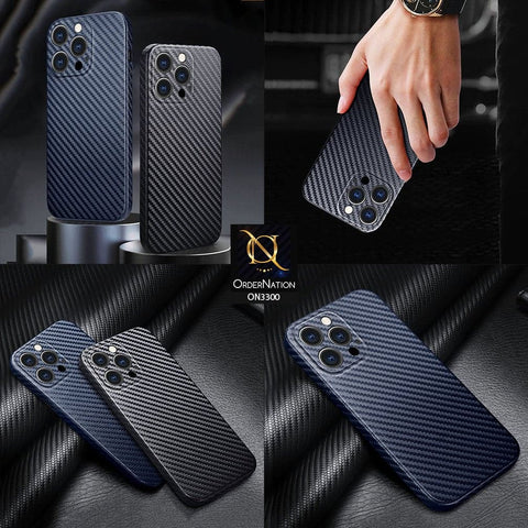 ELEHOLD For IPhone 13 Pro Max Case Carbon Fiber Texture Slim Fit Lightweight Hard PC Back Shockproof Anti-Scratch Protective Cover For IPhone 13 Pro Max,navyblue - View #13