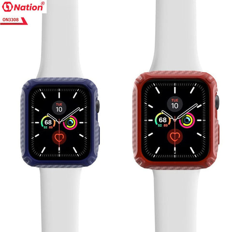 Apple Watch Series 4 (44mm) Cover - Navy Blue - ONation Quad Element Full Body Protective Soft Case
