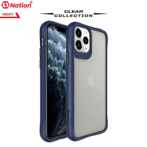 iPhone 11 Pro Max Cover - Blue - ONation Combat X Mode Series Soft Borders Case