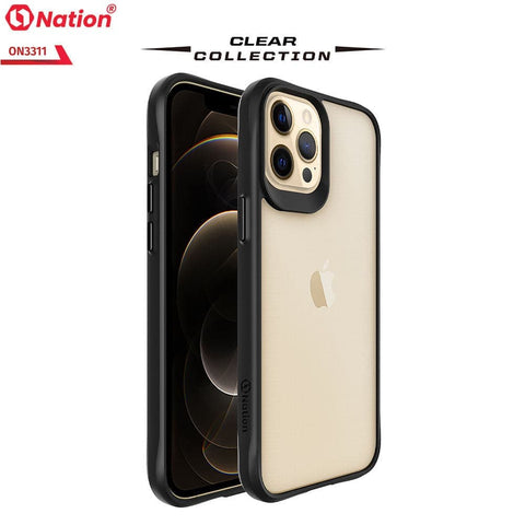 iPhone 12 Pro Cover - Black - ONation Combat X Mode Series Soft Borders Case