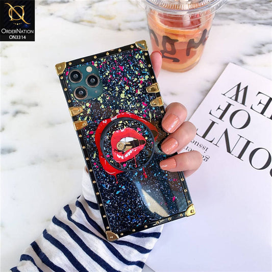 iPhone 11 Pro Max Cover - Design 1 - Stylish Trunk Chest Soft Protective Case with Holder