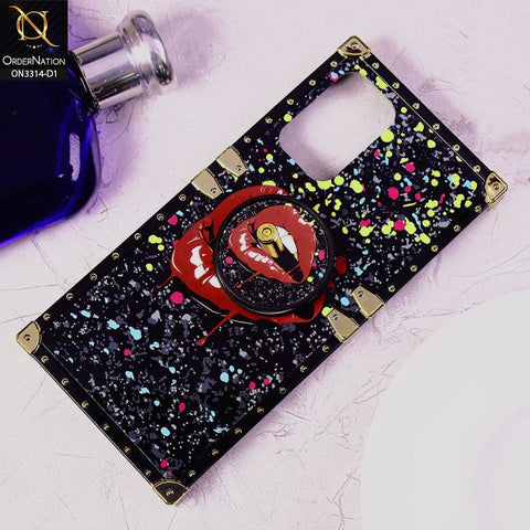 Samsung Galaxy A52s 5G Cover - Design 1 - Stylish Trunk Chest Soft Protective Case with Holder