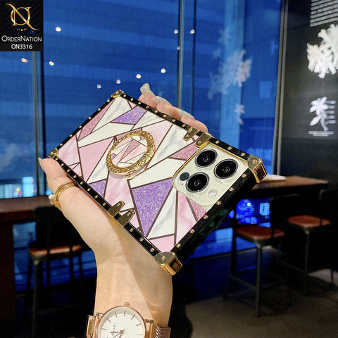 Xiaomi Mi 11X Pro Cover - Design 1 - Smart Mosaic Marble and Glitter Trunk Style Soft Case Without Strap