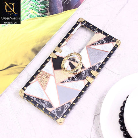 Vivo X70 Pro Cover - Design 1 - Smart Mosaic Marble and Glitter Trunk Style Soft Case Without Strap