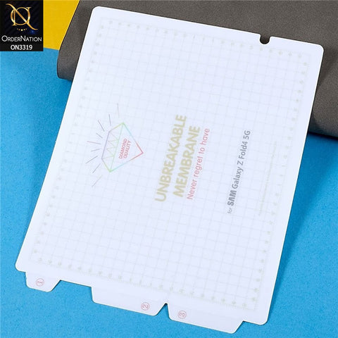 Samsung Galaxy Z Fold 3 5G Protector - 360° Transparent Full Body Unbreakable Protective Film Sticker Cover