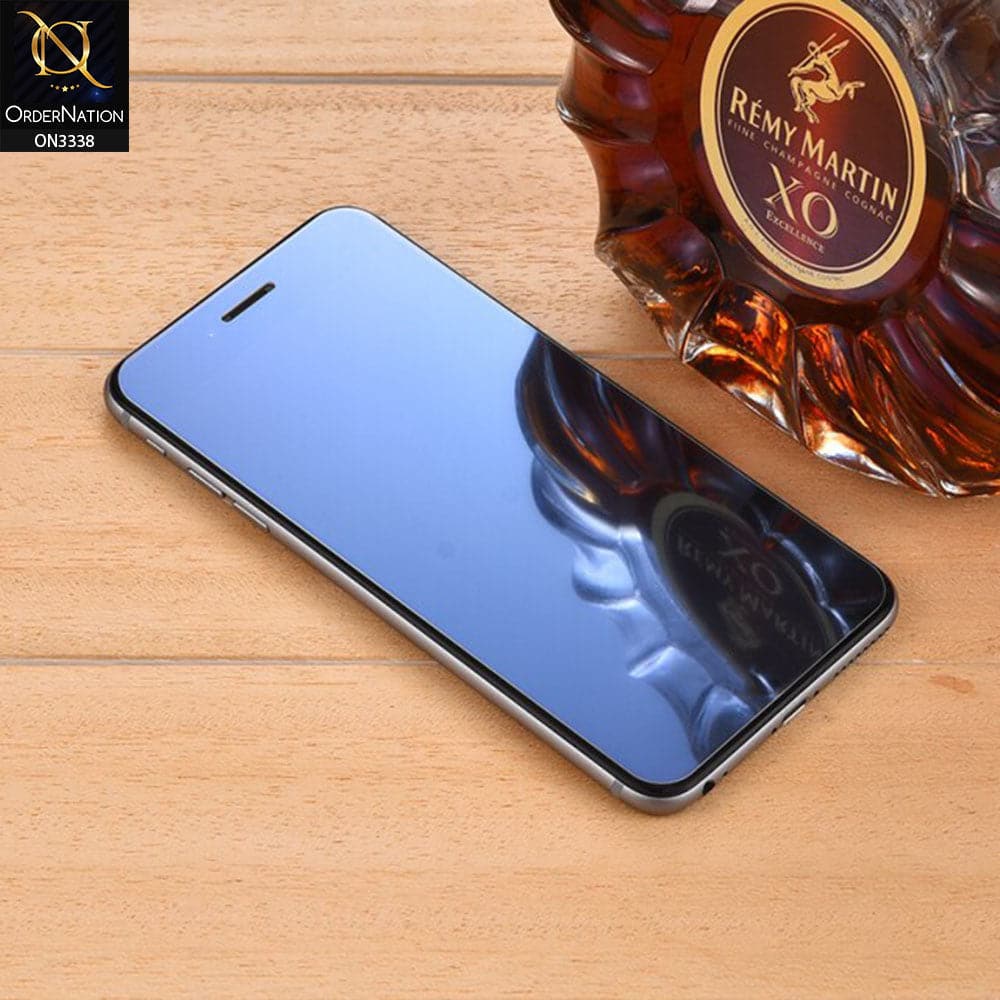 iPhone 12 Pro Screen Protector - Blue - New Trendy Color Glass Tempered Screen Protector For iPhone
