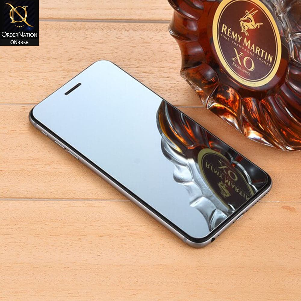 iPhone 13 Screen Protector - Silver - New Trendy Color Glass Tempered Screen Protector For iPhone
