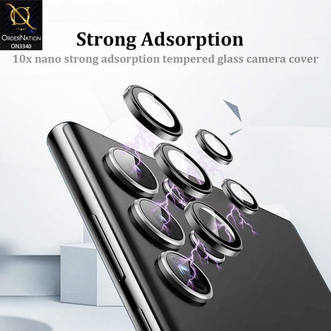 iPhone 12 Mini Protector - Graphite - Aluminium Alloy Metal Tempered Glass Camera Protector
