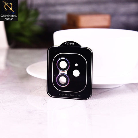 iPhone 12 Protector - Multi - Aluminium Alloy Metal Tempered Glass Camera Protector