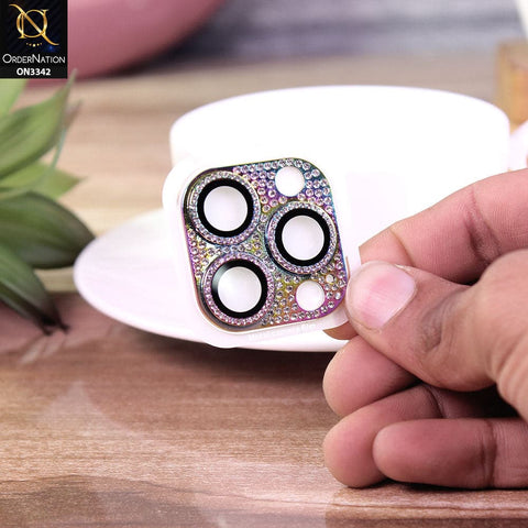 iPhone 13 Pro Max Protector - Multi - Bling Diamond Shockproof Camera Lens Protector