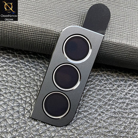 Samsung Galaxy S22 5G Camera Protector - Black - Ultra Thin Scratch-Resistant Metal Camera Lens Protector
