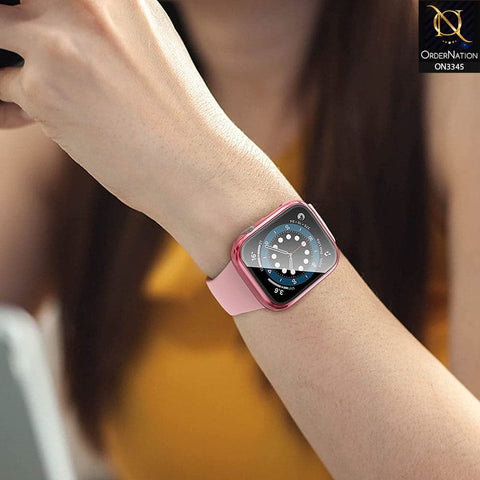 Apple Watch Series 7 (45mm) Cover - Multi - Trendy Electroplating Shiny Color iwatch Screen Protective Hard Shell Case
