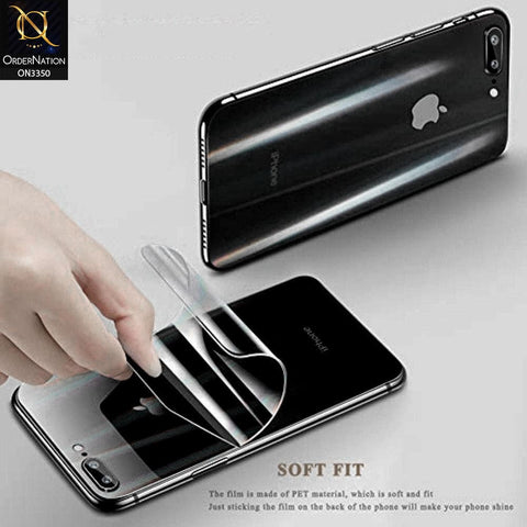 Samsung Galaxy Z Fold 3 5G Protector - Transparent  Unbreakable Membrane Shiny Film Back Protector Sheet