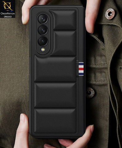 Samsung Galaxy Z Fold 3 5G Cover - Black - GKK Anti-Drop Scratch Resistant Foldable Protective Sleeve Case