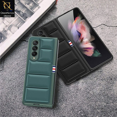 Samsung Galaxy Z Fold 3 5G Cover - Green - GKK Anti-Drop Scratch Resistant Foldable Protective Sleeve Case