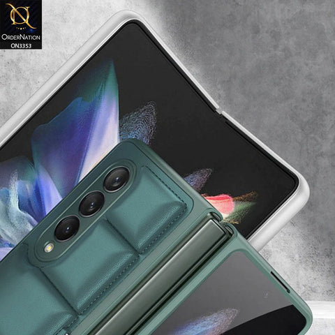 Samsung Galaxy Z Fold 3 5G Cover - Green - GKK Anti-Drop Scratch Resistant Foldable Protective Sleeve Case