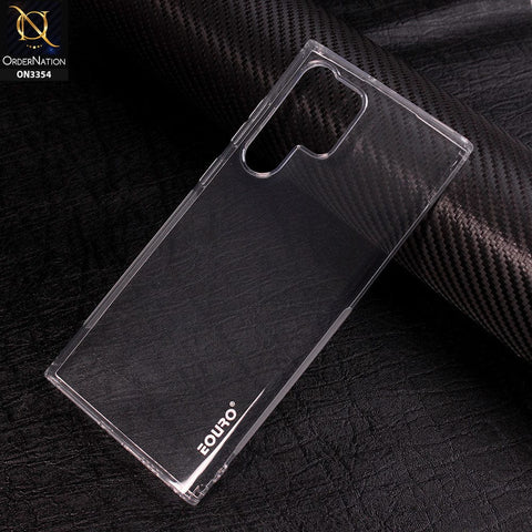 Samsung Galaxy S22 Plus 5G Cover - Transparent - EOURO Shock Resistant Soft Silicone Camera Protection Case