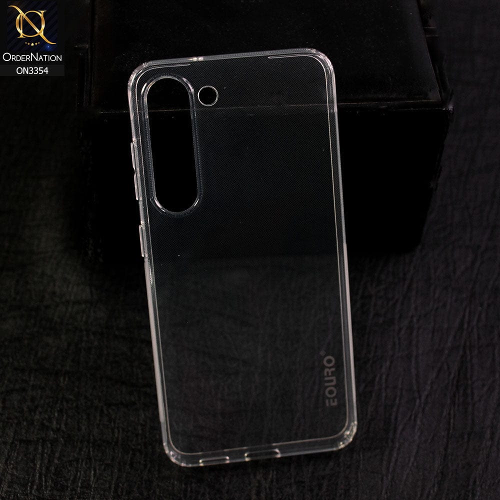Samsung Galaxy S23 5G Cover - Transparent - EOURO Shock Resistant Soft Silicone Camera Protection Case