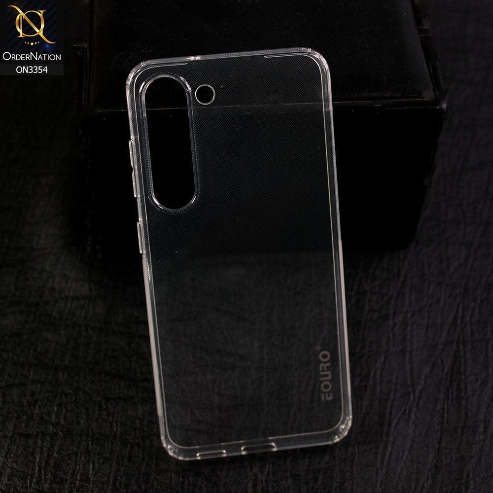 Samsung Galaxy S23 Plus 5G Cover - Transparent - EOURO Shock Resistant Soft Silicone Camera Protection Case