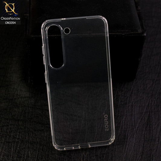 Samsung Galaxy S23 Plus 5G Cover - Transparent - EOURO Shock Resistant Soft Silicone Camera Protection Case