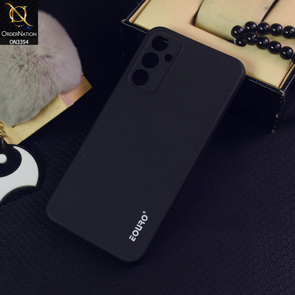 Samsung Galaxy A34 5G Protector - Black - EOURO Shock Resistant Soft Silicone Camera Protection Case