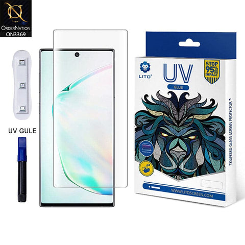 OnePlus 7T Pro Screen Protector - LITO - UV Liquid Full Glue Tempered Glass Screen Protector
